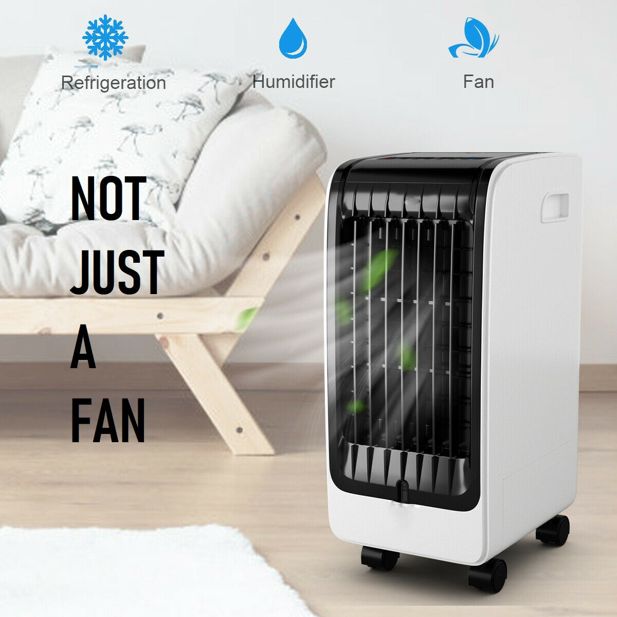 Evaporative Portable Air Cooler Fan with Remote Control – GiTSYM